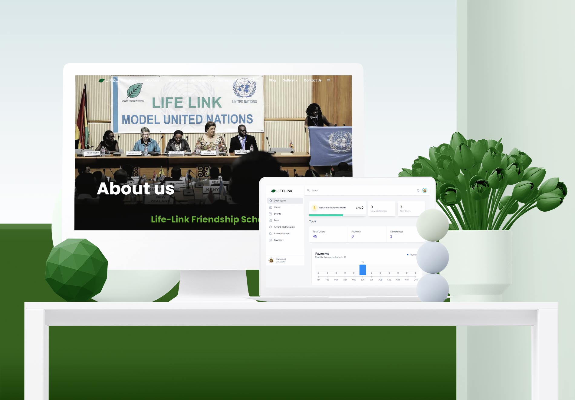 Lifelink Ghana Website