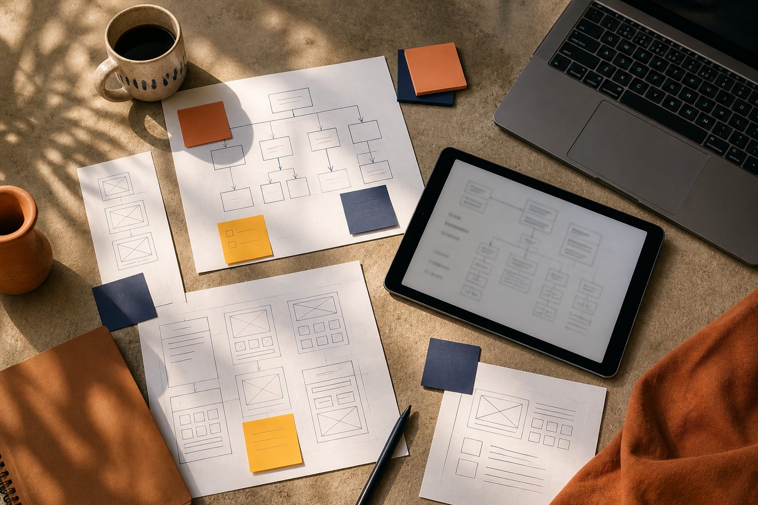 Planning a website development stack